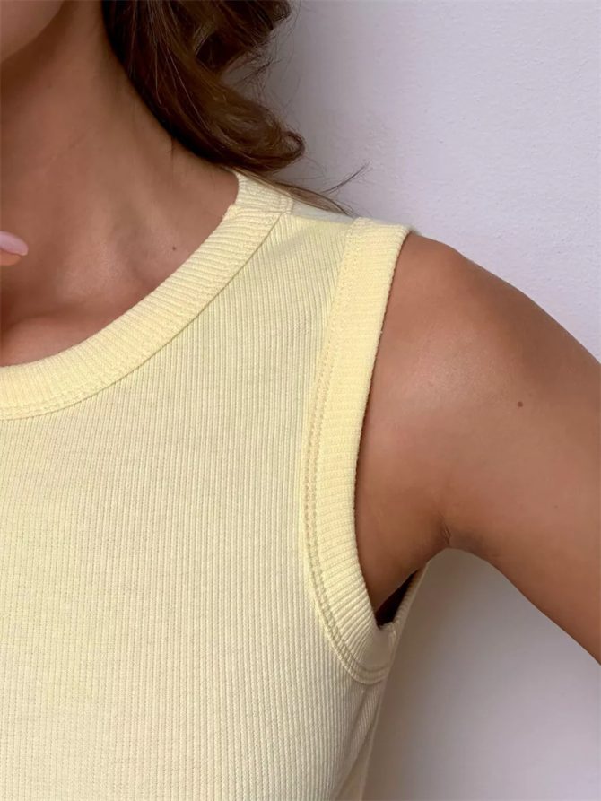 Light Yellow Casual Co-ord Outfit - Image 3